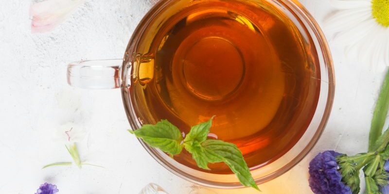 herbal tea for upset stomach or nausea