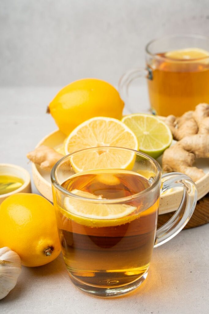 ginger lemon tea blend