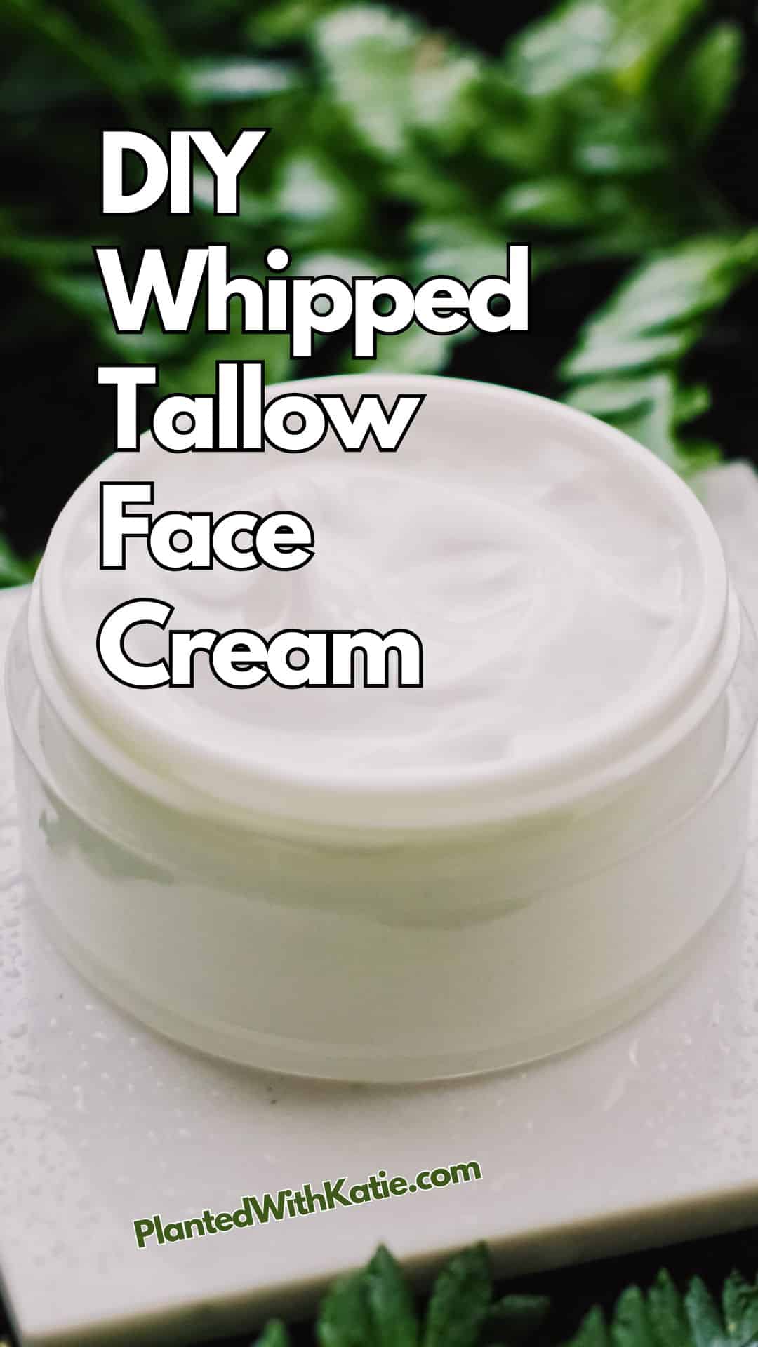 Easy Whipped Tallow Face Cream (DIY Recipe)