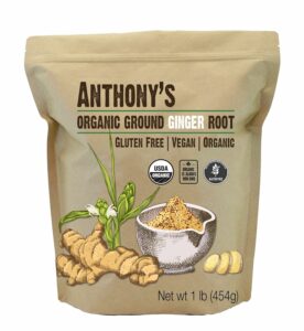 Anthony's Organic Ground Ginger Root