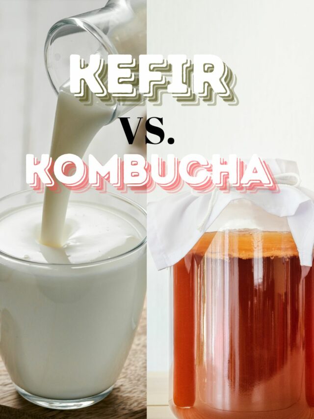 kefir vs kombucha