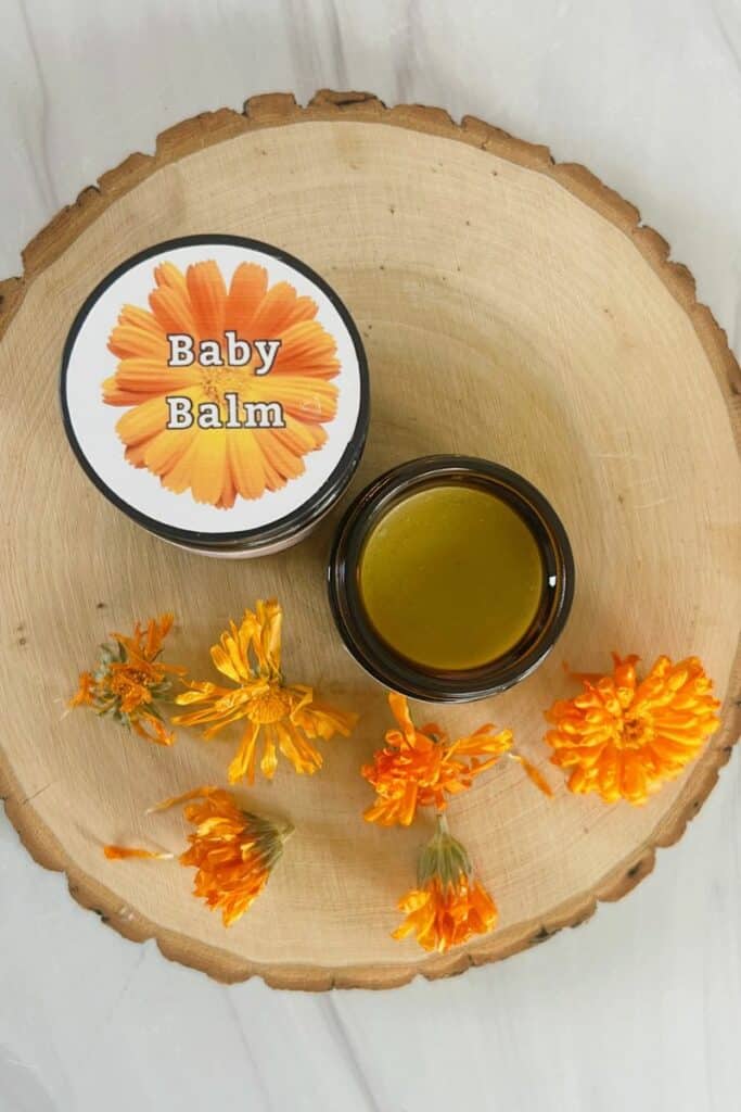 How to Make a Herbal Baby Balm Recipe for Rashes